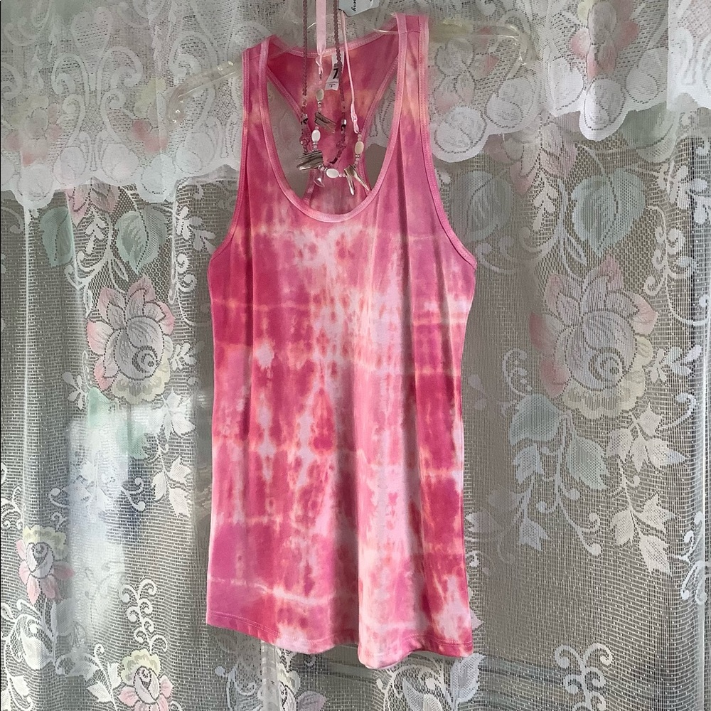 Tie-Dye New Racerback Tank Top.